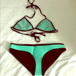 TRIANGL two piece bathing suit